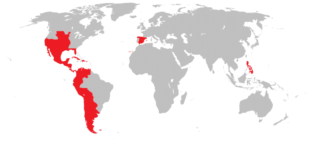 New Identity Calls Upon Silos to Unite 4 The Spanish Empire at its greatest extent during the second half of the 18th century